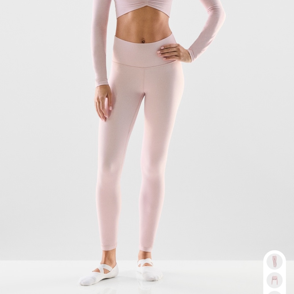Aritzia BUTTER Cheeky Hi-Rise 26" Legging Dusty Pink NWT